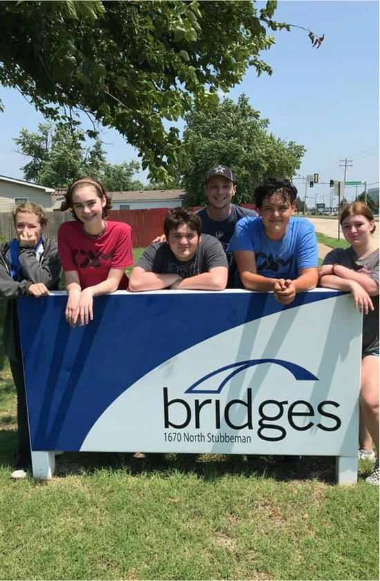 Students participating in a program at Bridges, a partner in the OCCF endowment program.